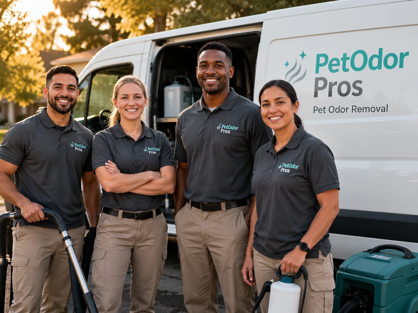 Pet Odor Removal team serving Water View, VA